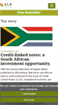 Mobile Screenshot of africanlawbusiness.com